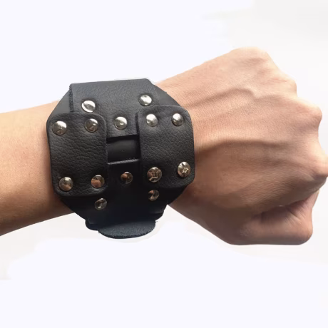 High Quality Outdoor Hunting And Fishing Wristband Elastic Adjustable Wristband Protector Ejection Slingshot Protector