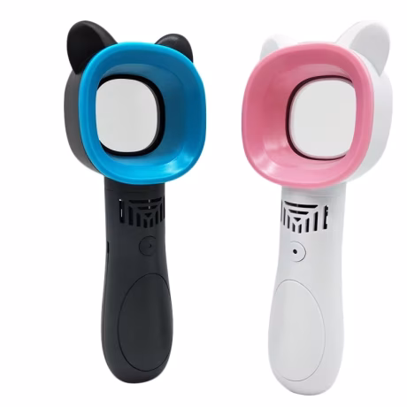 High QualtiyPortable Handheld Bladeless Fan Outdoor USB Rechargeable Mini Fan Air Cooler No Leaf Fan With Private Label
