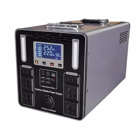 home battery backup 1200w 1440wh Solar Outdoors Camping emergency portable solar power station