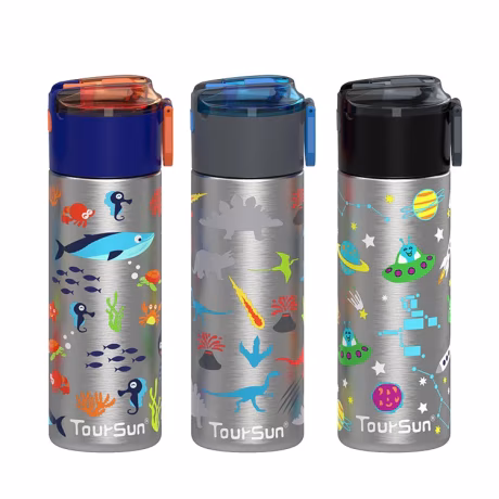 Hot And Cold Custom Logo 18oz Thermal Drink Bottle Double Wall Vacuum Insulated Stainless Steel Water Bottle