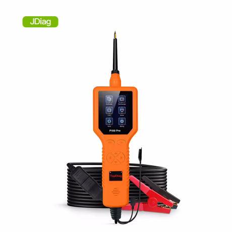Hot Sale TopDiag P100 Pro Car Electric Circuit Tester Power Probe tool with LED Display Battery Discharger Whit Relays