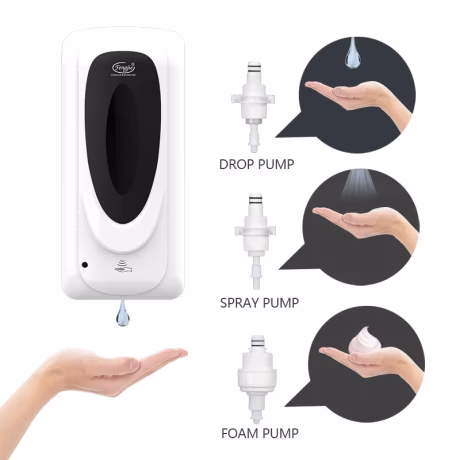 Hotel Kindergarten Toilet Lockable Touchless Sensor Liquid Soap Auto Dispenser Sanitizer Machine