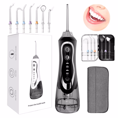 Household Portable Travel home Rechargeable Wireless Teeth Oral Irrigator Cordless Power Flossing Electric Dental Water Flosser