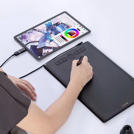 Huion H610X 10th anniversary product distance education digital painting 10 inches large size graphic drawing tablet