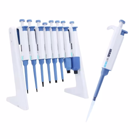 IKEME 0.1ul-10ml Single Channel Pipetas Half Sterilized Pipet Gun Micropipette Adjustable Micro Pipettes Laboratory Micropipeta
