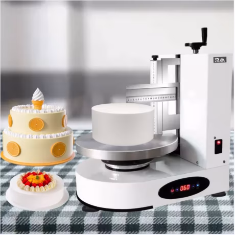 industrial electric japanese cake production line design butter spread icing icer making machine maker automatic equipment price