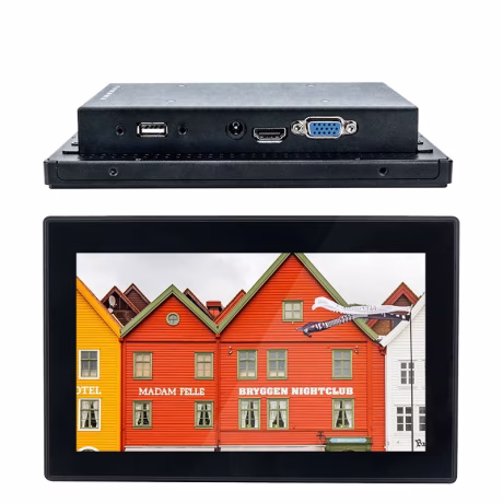 Industrial grade pc quality 7 inch open frame touch screen monitor embedded installation