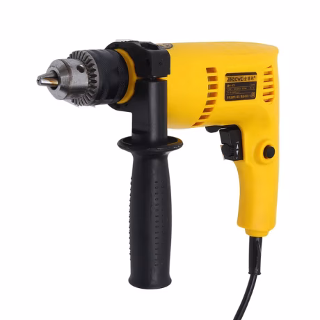 Industrial Portable Wood Drilling Tools High Quality Electric Impact Drill Adjustable Speed Torque Power Drills Yellow D4-10