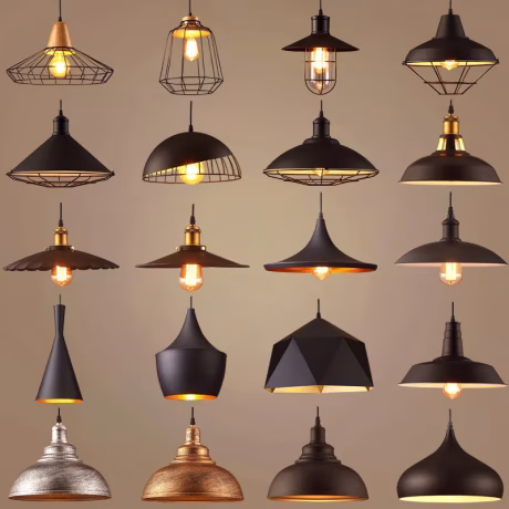 Industrial style Modern Style Customization Indoor Hotel Restaurant Acrylic E14 Chandelier Lighting Hanging Light