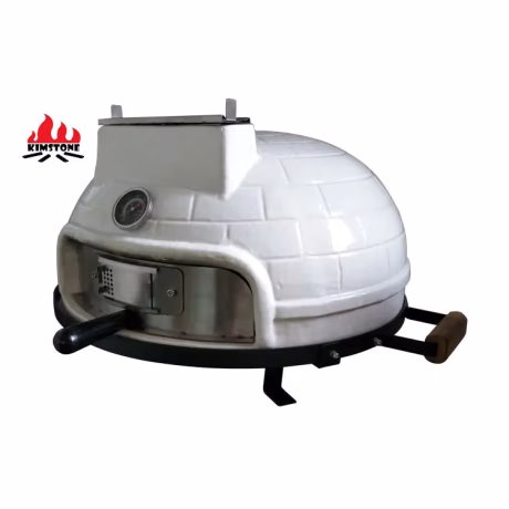 KIMSTONE 21 Inch Homeused Charcoal Ceramic Garden Barbeque Pizza Oven Baking Oven Commercial Pizza Oven For Sale
