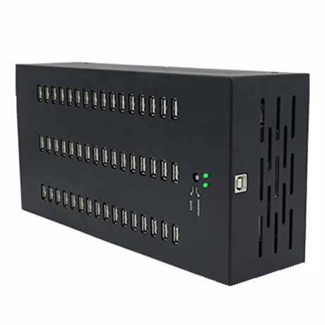 Lorek 48 Port USB 2.0 Hub 48 Charger and Syncs Port Desktop Power Adapter
