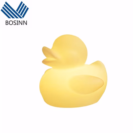Luminous Duck Night Lamp IP65 RGB Color Change Decorative Lighting Hotel Bar Table Lamp Pool Float Duck Garden Lights