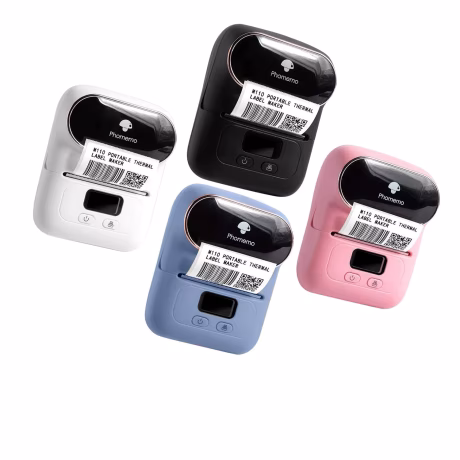 M110 Mini Thermal BT Label Printer Wireless Portable Self Adhesive Label Maker Inkless Printer Pocket Mobile Printer