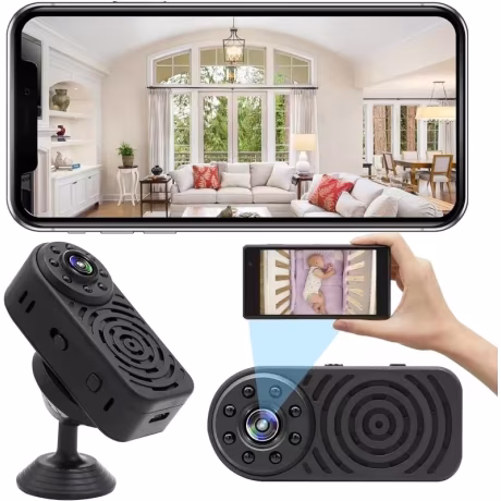 Mini HD 1080P WiFi Camera Pocket mini Camera Remote Monitor Video Wireless IR Night Vision Home Security camera