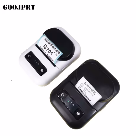 Mini Portable Hand Held Wireless Pos Direct Thermal Transfer Label Barcode Sticker Blue/tooth Printer Mobile