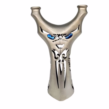 Monster Flat Leather Catapult Precision Stainless Steel Recursive Power Catapult Hunting Shooting Power Catapult