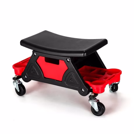 Multi-Function Car Repair Sitting Stool Mobile Creeper Seat Auto Garage Wax Polishing Car Wash Supplies