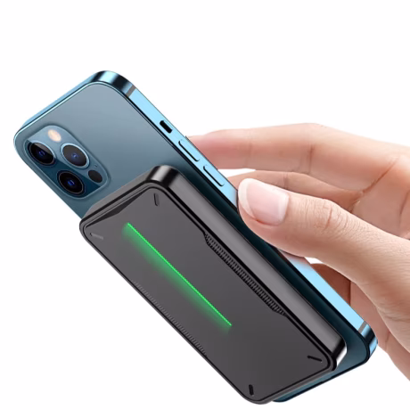 Muvtec RGB MagGrip Power Portable Stand Station 5000mah External Wallet Pocket Travel Battery Pack Magnetic Power Bank