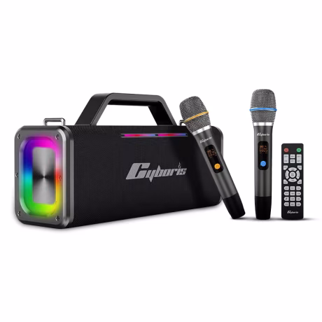 New arrival X12 200W High-Power subwoofer speaker portable with stronger stability wireless support KARAOKE mics for outdoor