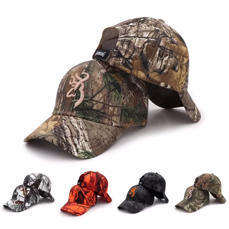 New Baseball Fitted Fishing Men Outdoor Hunting Camouflage Jungle Hat Airsoft Tactical Hiking Casquette Trucker Hat Wholese