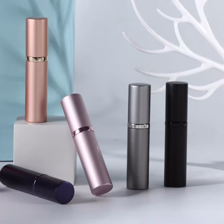 New Product Empty Bottles travel refillable perfume atomizer Travel Mini Metal Spray Bottle pump mist sprayer 5ml spray bottle