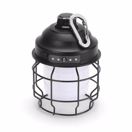 New USB Rechargeable Retro Camping Lamp Portable Camping Lamp Emergency Lighting Outdoor High-power Tent Lamp