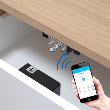 OEM card key TTlock remote control digital hole Hidden smart deadbolt lock keyless RFID Invisible home for cabinet Drawer