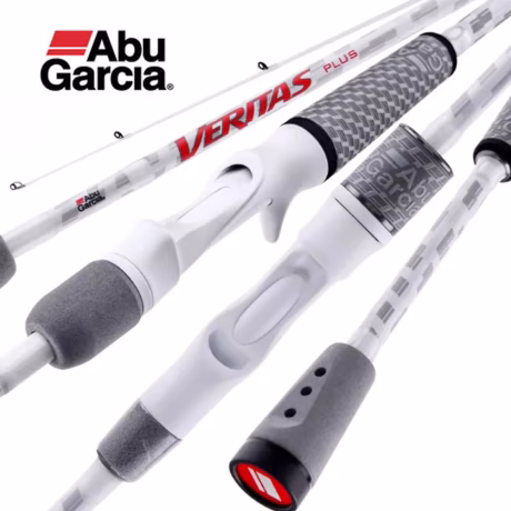 Original Abu Garcia Fishing Rod Veritas Plus 1.98m 2.10m Baitcasting Lure Fishing Rod L F RF ActionPower Carbon Spinning rod