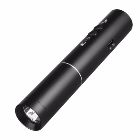 Photo studio H11 Rechargeable Traffic Command Training Electronic Whistle with Lighting flashlights &amp; torches Emergency Tools
