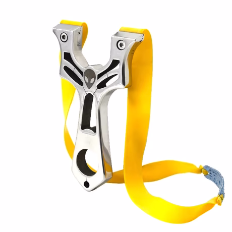 piaoyu .professional high quality stainless steel slingshot hunting and shooting slingshot with shooting rubber slingshot