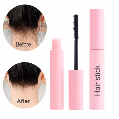 Pink tube hair stick hair finishing wand stick hair care wax stick private label
