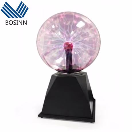 Plasma Night Lights Activated Interactive Touch Lightning Response Necro Mantra Science Education Static Lamp