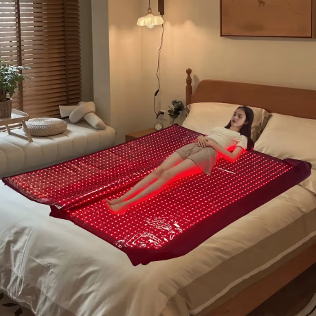 Pod 180*90*25cm Red Near Infrared Whole Body Treatment Red Light Therapy Sleeping Bag Sauna Devise Health Care