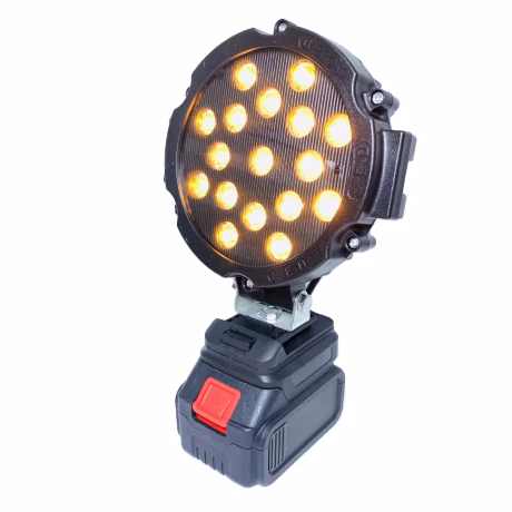 Portable Cordless LED Working Lamp With 18V Replaceable Lithium Battery Five Mode Flash Outdoor Recreation Lighting Tool Lights