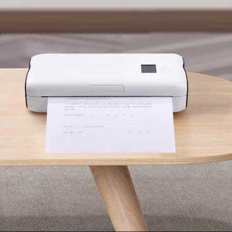 Portable Handheld A4 Printer Thermal Wireless Photo Picture Label Printer for Office Journey