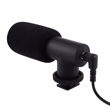 Professional Interview Microphone For DSLR DV Camcorder And Smartphones PULUZ Stereo Recording Vlogging Camera Microphone