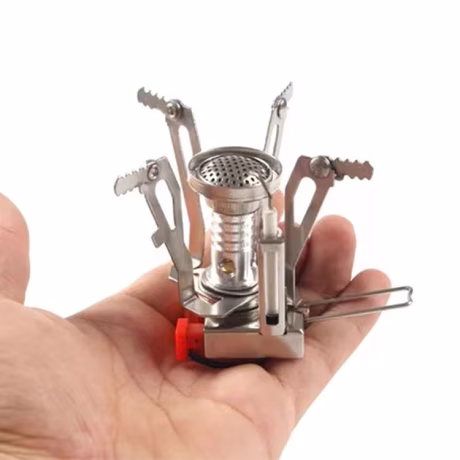 Retail Hot Camping EDC Portable Foldable Reusable Mini Size Gas Stove