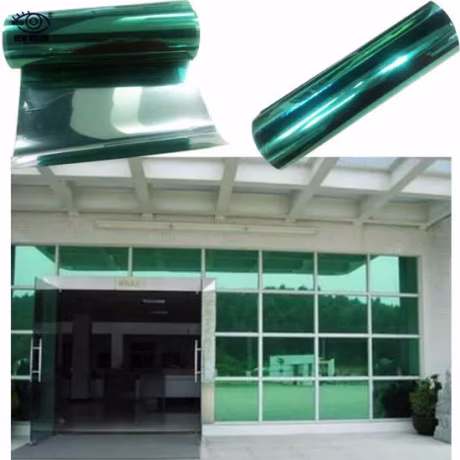 Self adhesive rolls glass door window tinting stickers decorative solar film for home windows