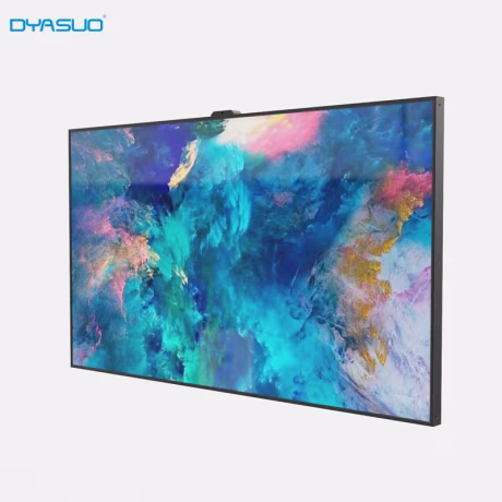 semi-outdoor high brightness window facing 3840*2160 android digital signage advertising screen kiosk for a wall
