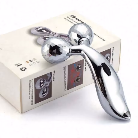 SENKA Private Label 3D Magnetic Face Roller Massager 360 Dregrees Face Massage Roller Facial Massager