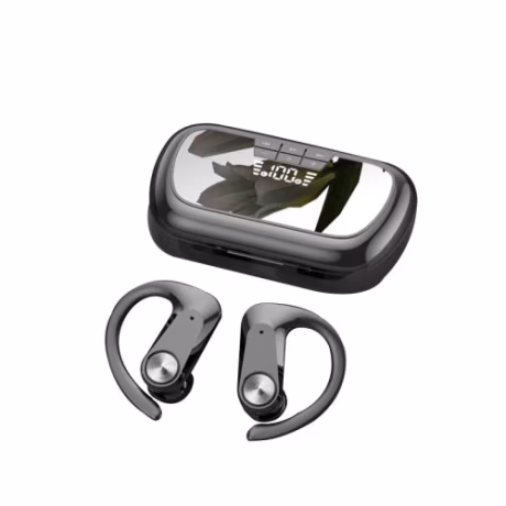 Shopify Best Selling Compatible with TF Card Q2S Digital Display TWS Wireless Earphone