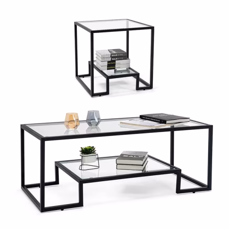 Space Saving Coffee Table Small Casters Square Coffee Side Coffee Table Office Table With Storage Glass Top