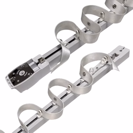 SZMYQ Smart Customize Finished S Fold Ripple Fold Track Works With Smart Curtain Motor Rail S Track