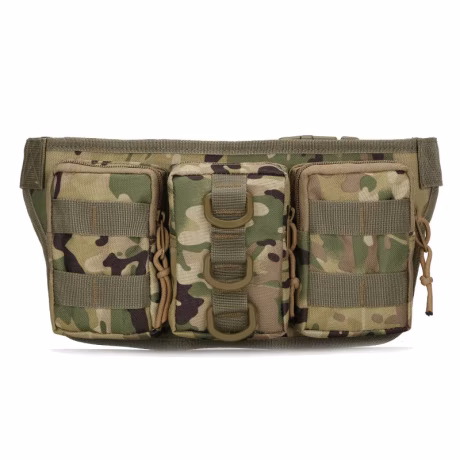 Tactical Waist Pack Men Nylon Hiking Phone Pocket Outdoor Sport Leisure Molle Pack Hunting Climbing Camping Belt Waist Bag