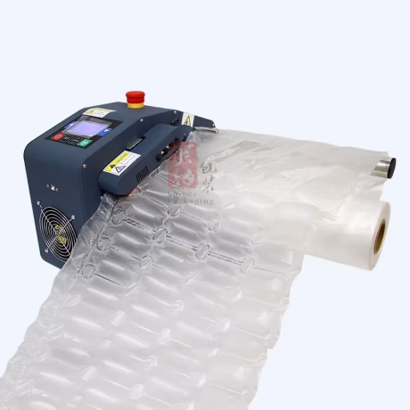 Top Sale Factory Supply Industrial Air Cushion Bubble Pillow Packaging Making Machine For Protecting Goods