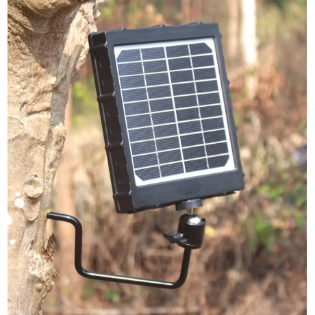 Trail Camera Solar Panel 8000mah 3 Watt Hunting Camera 12v/9v/6v Output Built-In Lithium Battery IP66 Waterproof For Outdoor Cam