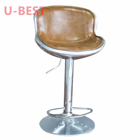 U-BEST Retro Antique Bar chair vintage High Leg Industrial Counter Bar Stool for Kitchen sillas para barra de cocina