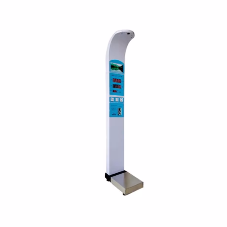 Ultrasonic Digital Health Check Machine Weight And Height Scale Automatic Measuring Intelligent Voice Scale