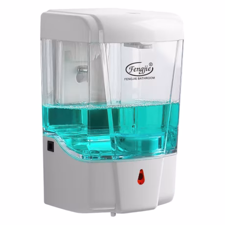 Wall mounted dispenser 700ML touchless sensered auto liquid hand sanitizer soap dispenser