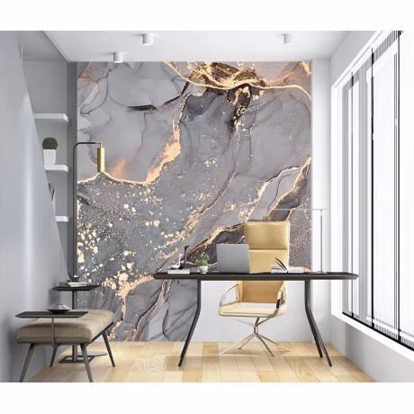 Water-proof Wallpaper Adhesive Marbling Large Modern High-definition Wall Mural Wallpaper Home Decoration